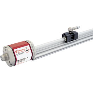 photo d'un capteur de déplacement magnétostrictif temposonics / mts sensors série GP5